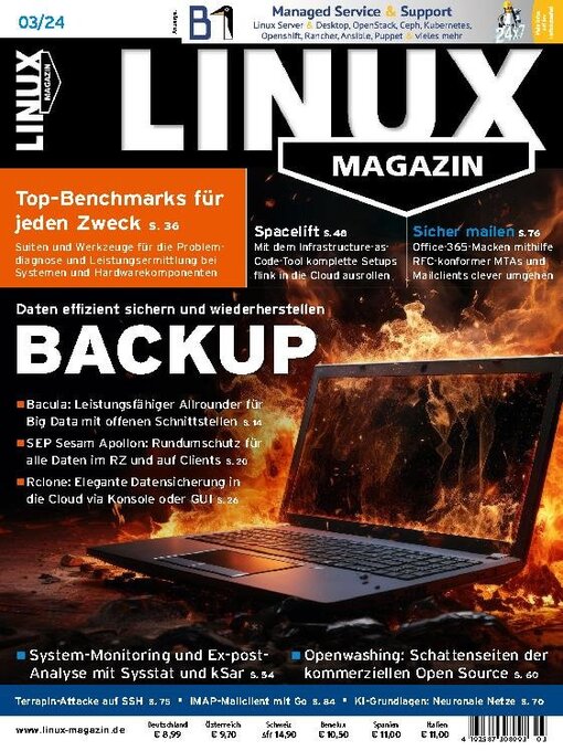 Title details for Linux Magazin germany by Computec Media GmbH - Available